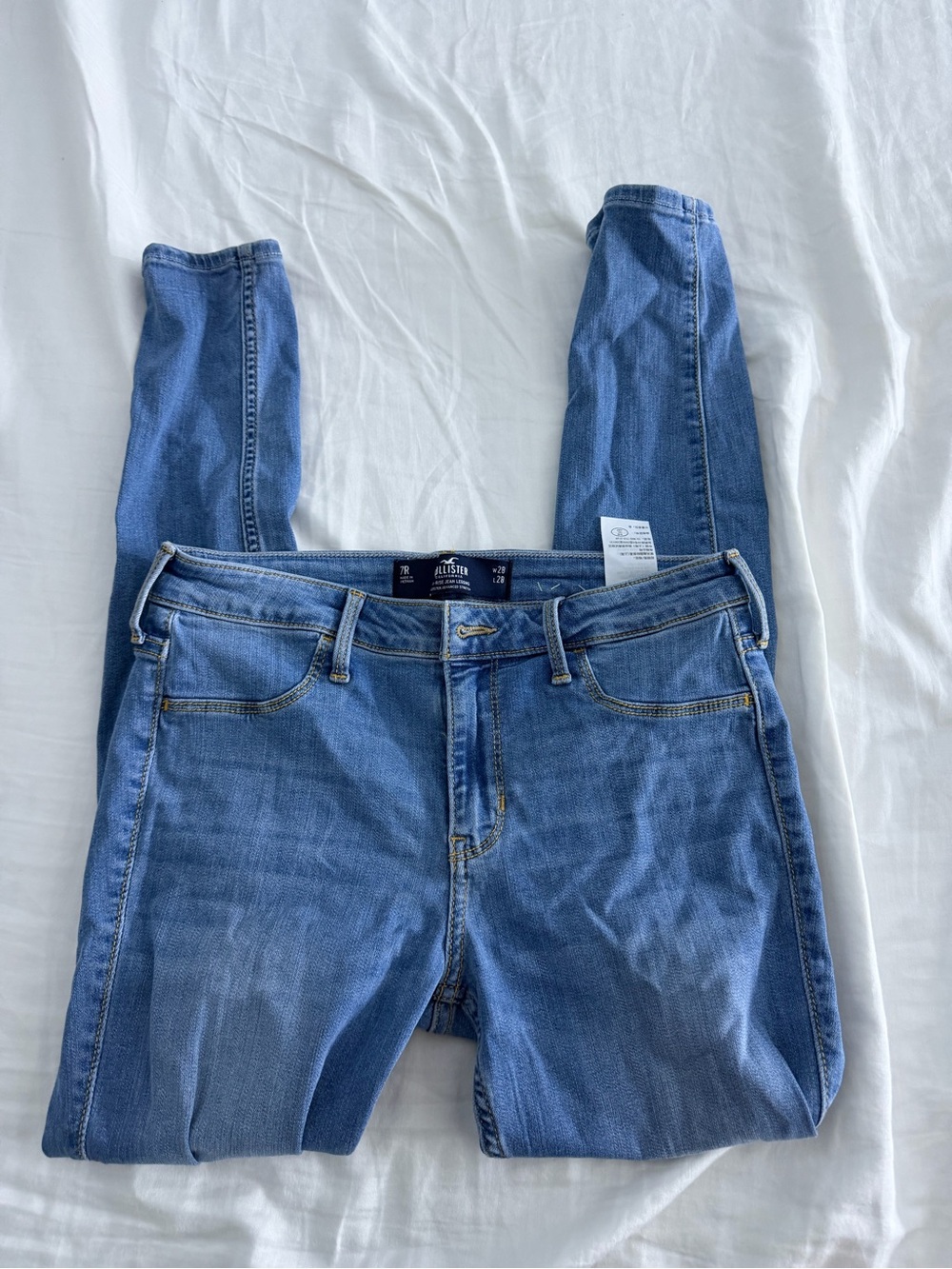 Hollister Medium Blue Skinny Jeans